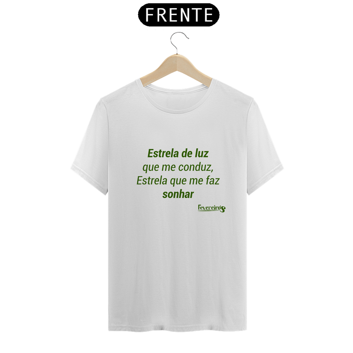 Nome do produto: Camiseta Mocidade - Coleção Trechos de Fevereiro\'s