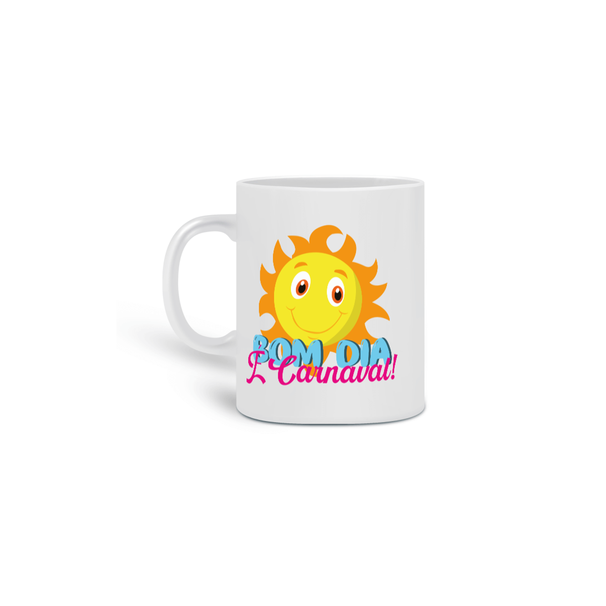 Nome do produto: Caneca Bom dia é carnaval!