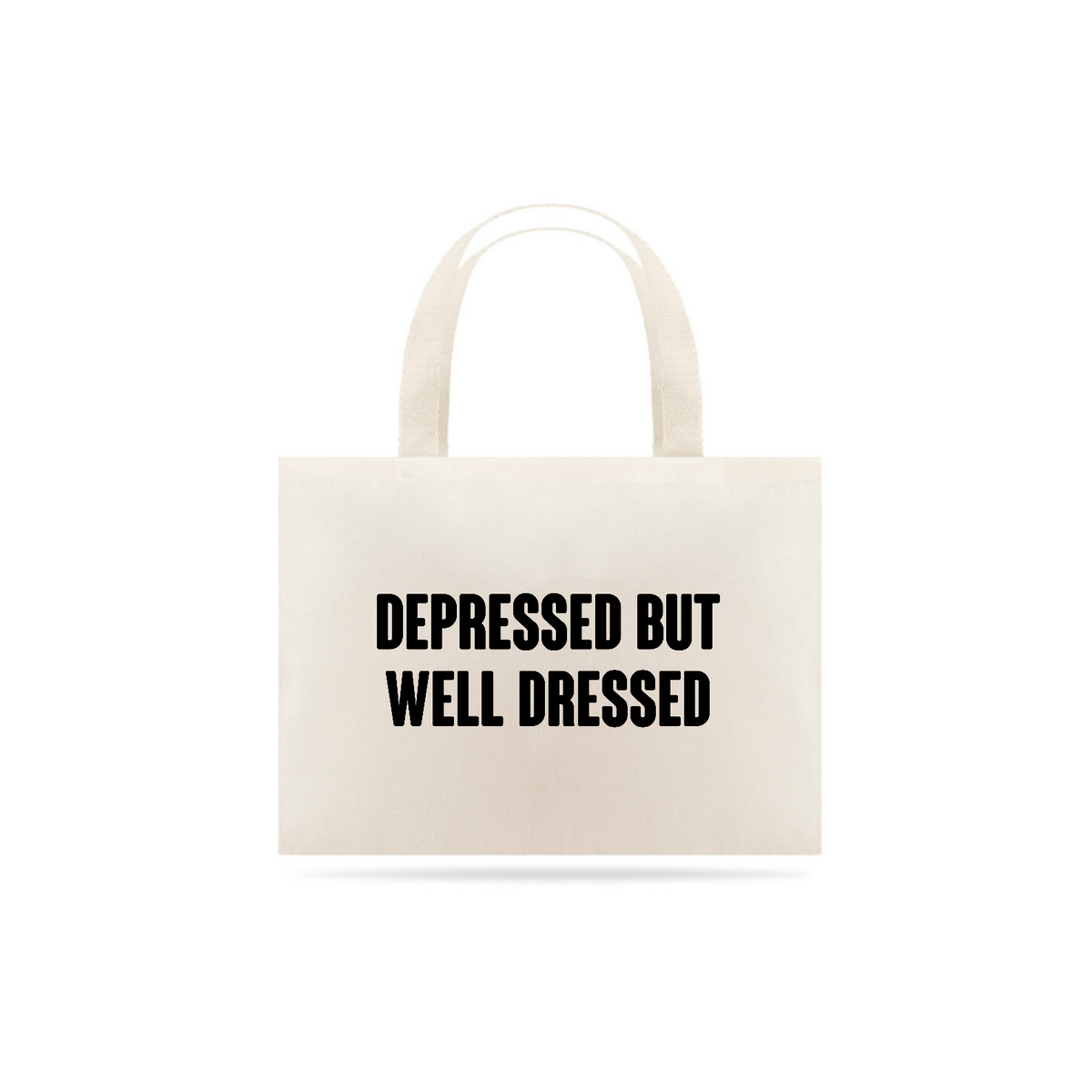 Nome do produto: Depressed but well dressed (bag multi-uso)