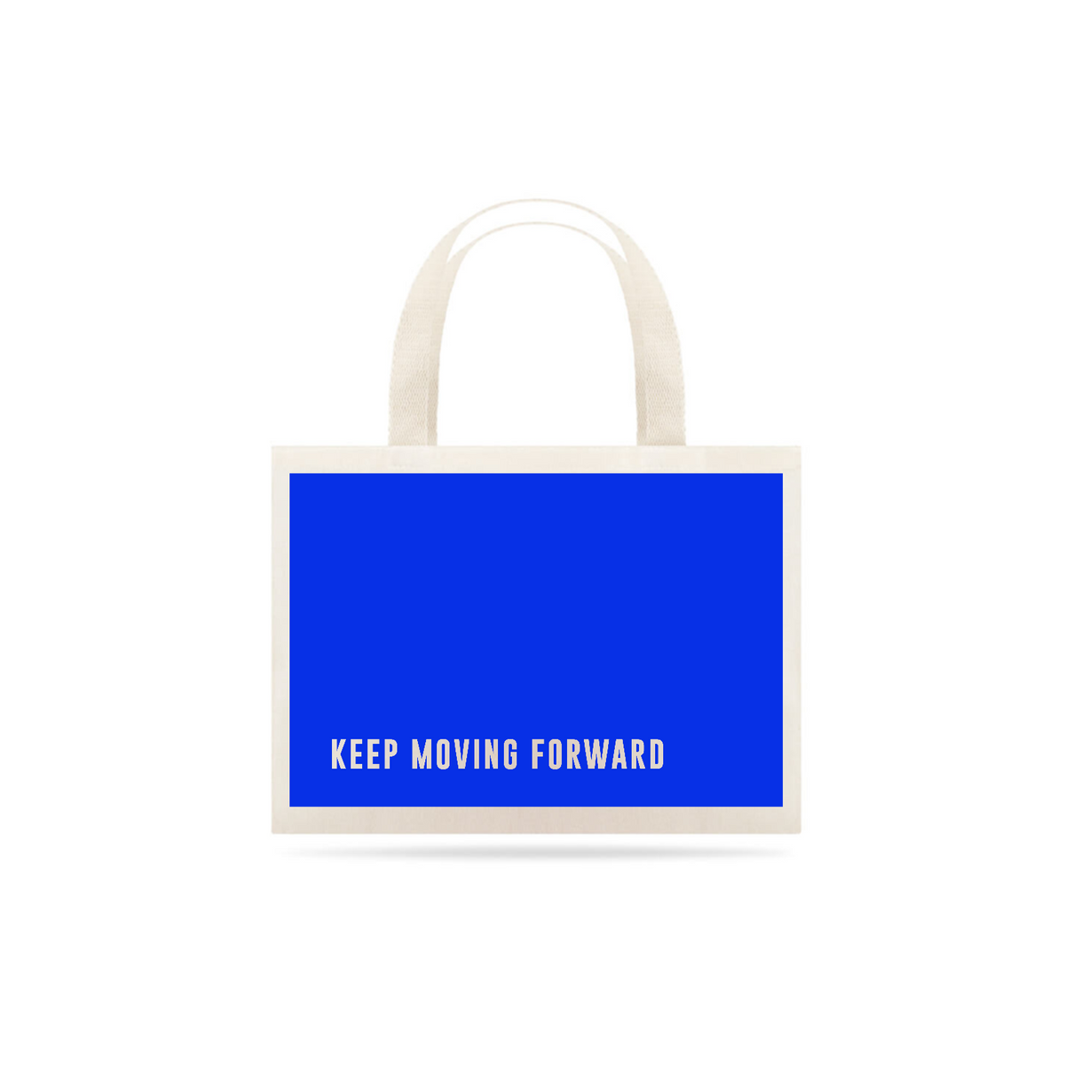Nome do produto: Eco Bag | Edição COLORS 1: Coral | Frase: KEEP MOVING FORWARD
