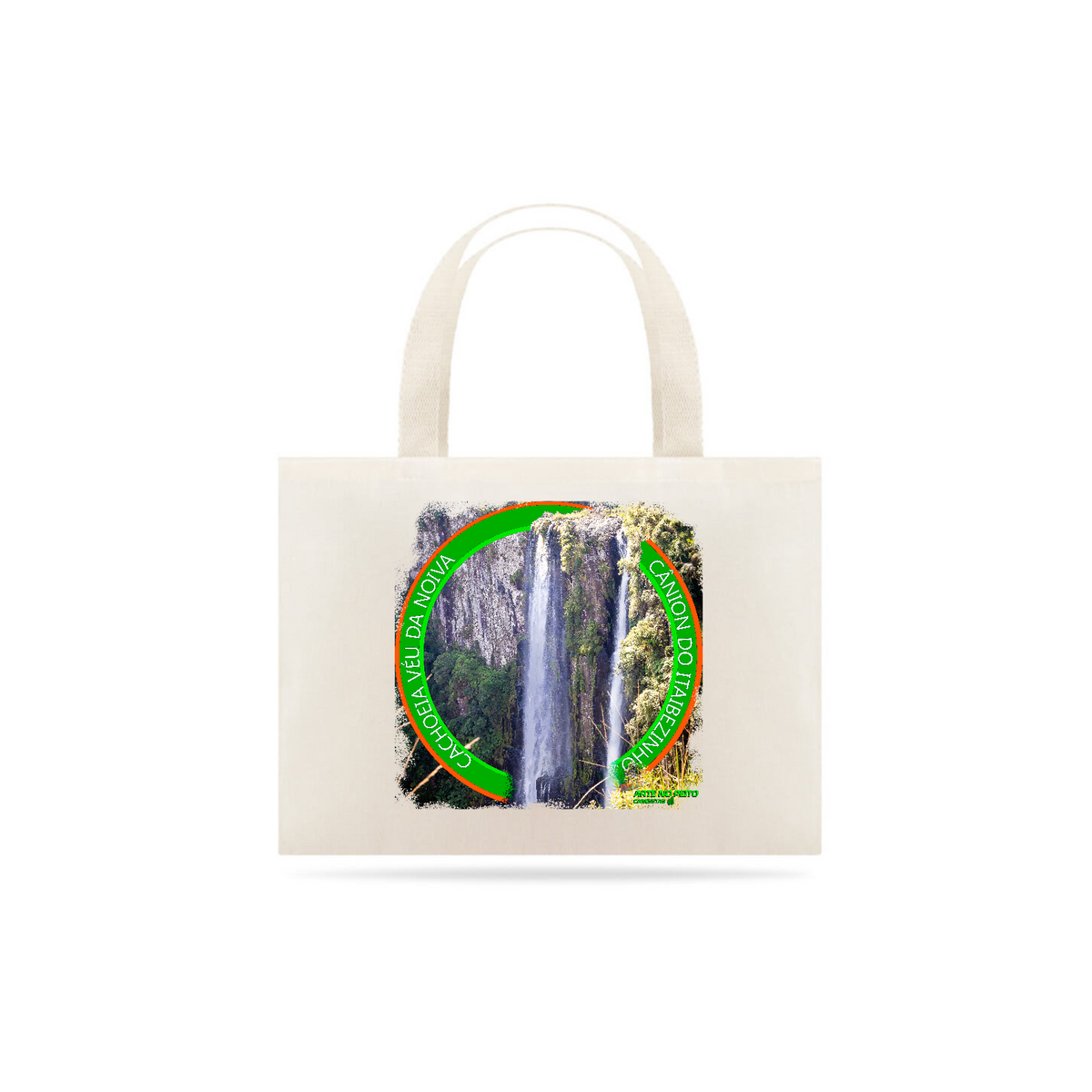 Nome do produto: Cachoeira véu da noiva canion itaibezinho   - Eco bag