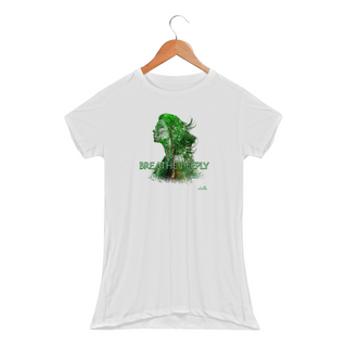 Nome do produtoEspirito da floresta 2 - Camiseta Baby Long Sport Dry Fit UV feminina