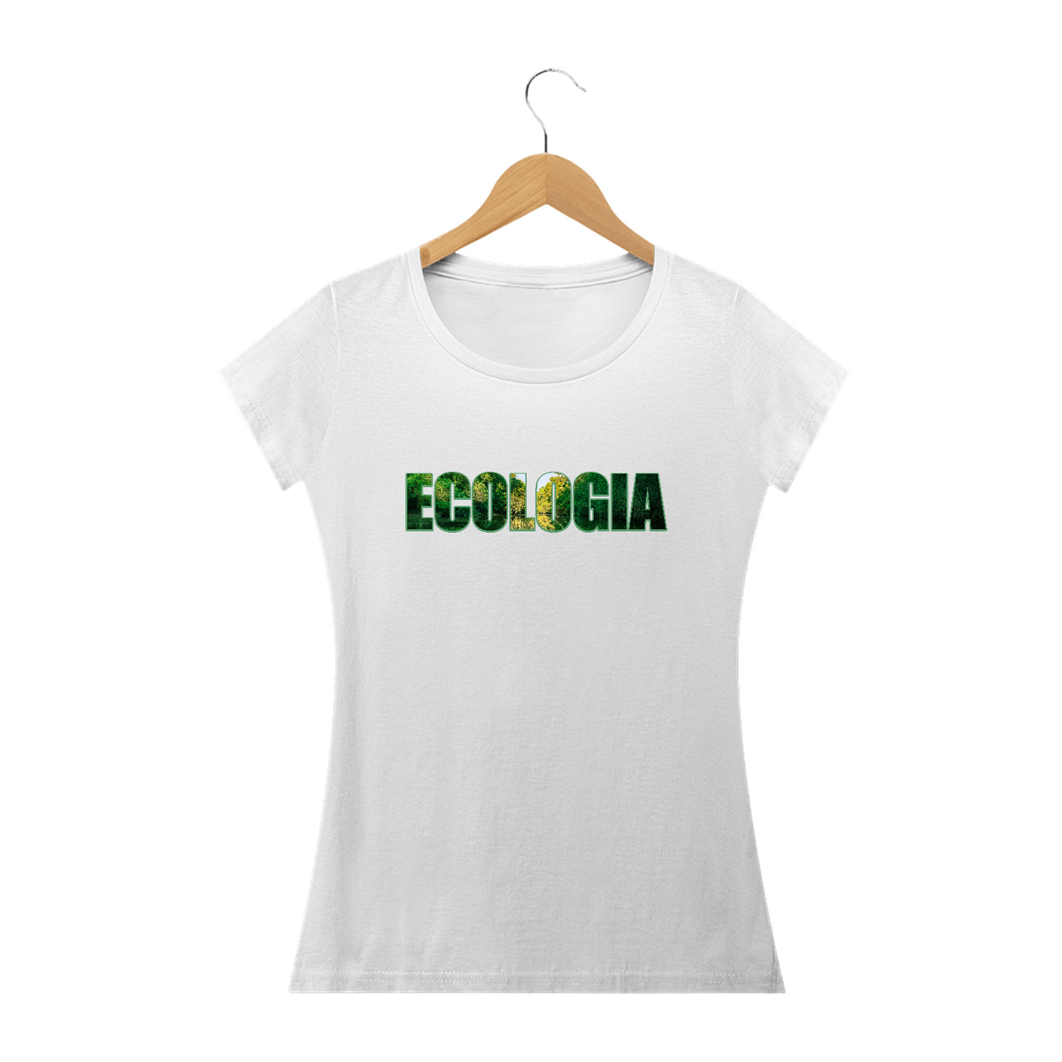 Nome do produto: ECOLOGIA ESCRITA - Camiseta Baby long qualit