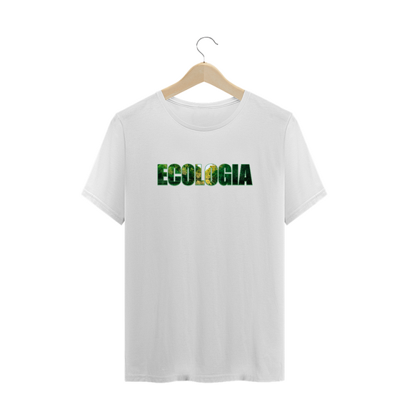 ECOLOGIA ESCRITA - Camiseta Plus size