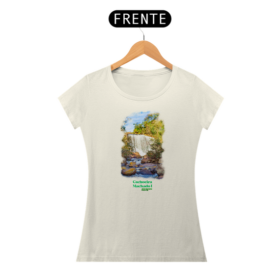 Cachoeira Machado I - Camiseta em algodão peruano - PIMA-  feminina