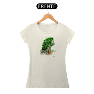  Espirito da floresta 7a - Camiseta em algodão peruano - PIMA Feminina