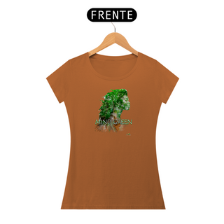 Nome do produto Espirito da floresta 7a - Camiseta em algodão peruano - PIMA Feminina