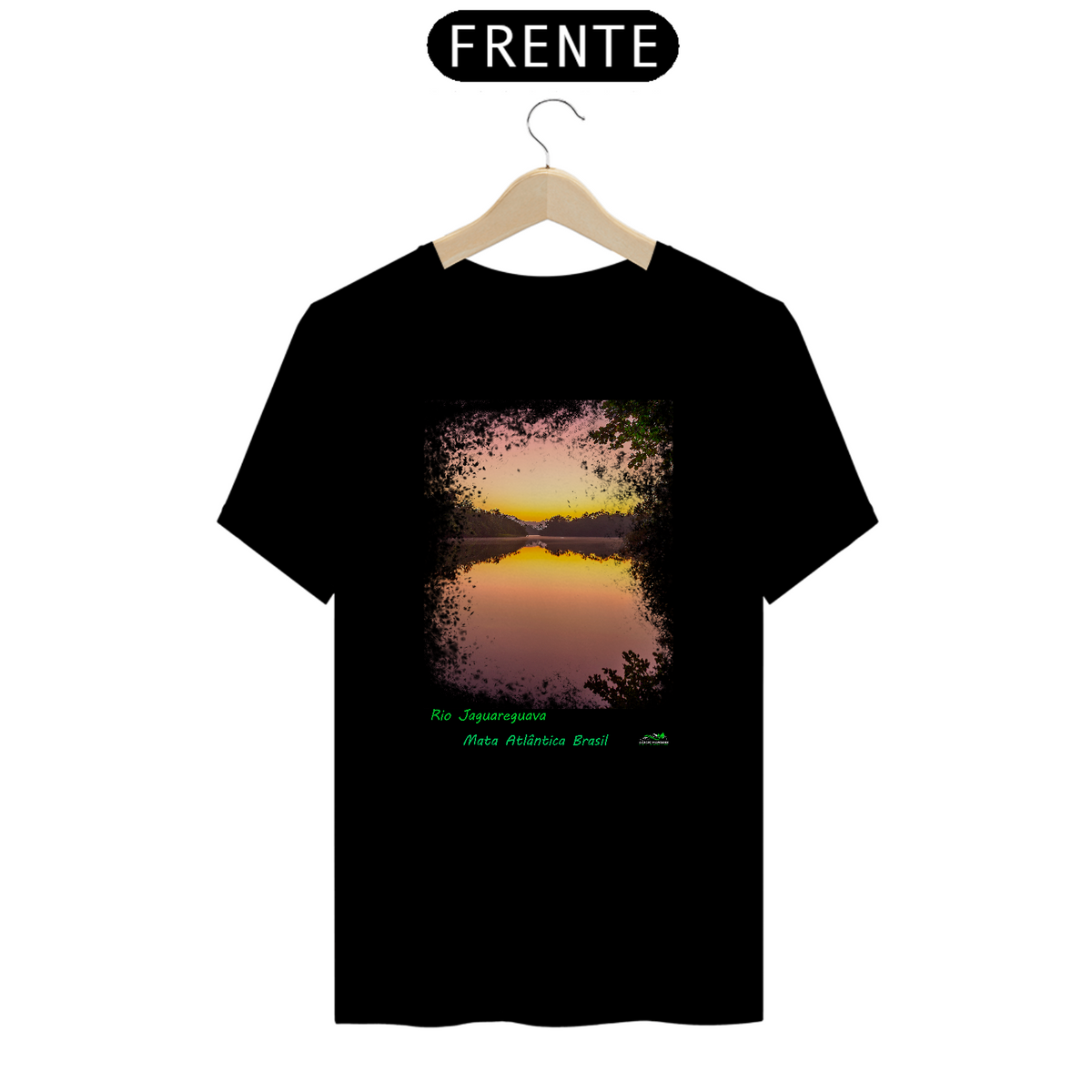 Nome do produto: Mata Atlântica Rios 292 - Camiseta tradicional T-SHIRT quality