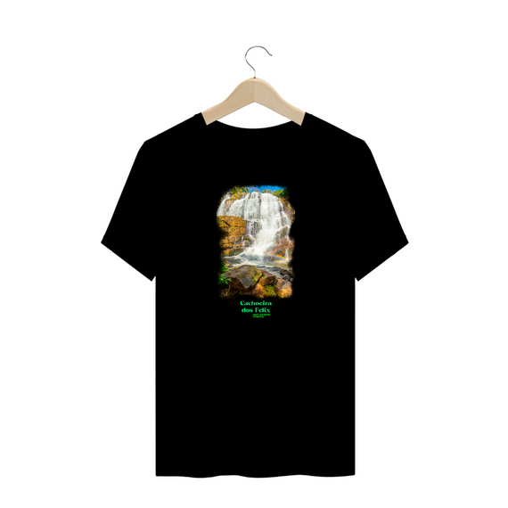  Cachoeira dos Felix - Camiseta Plus size