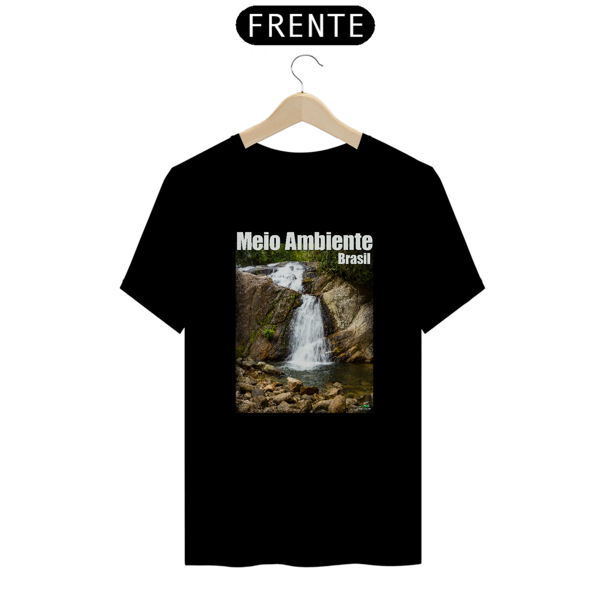 Nome do produto: Camiseta tradicional masculina – Meio ambiente – Fotografia 577