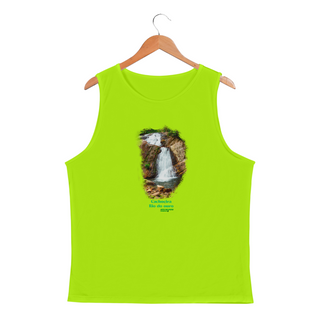 Cachoeira Rio do ouro - Camiseta Regata Masculina Sport Dry Fit UV
