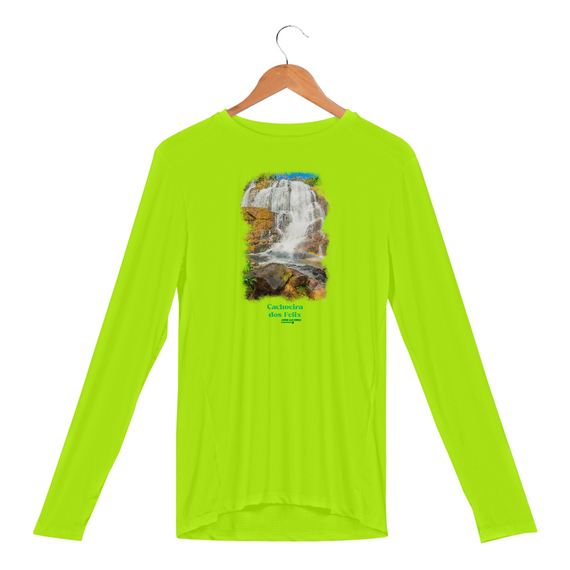 Cachoeira dos Felix - Camiseta Manga Longa Sport Dry Fit UV