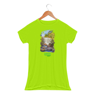 Cachoeira Machado I - Camiseta Baby Long Sport Dry Fit UV feminina