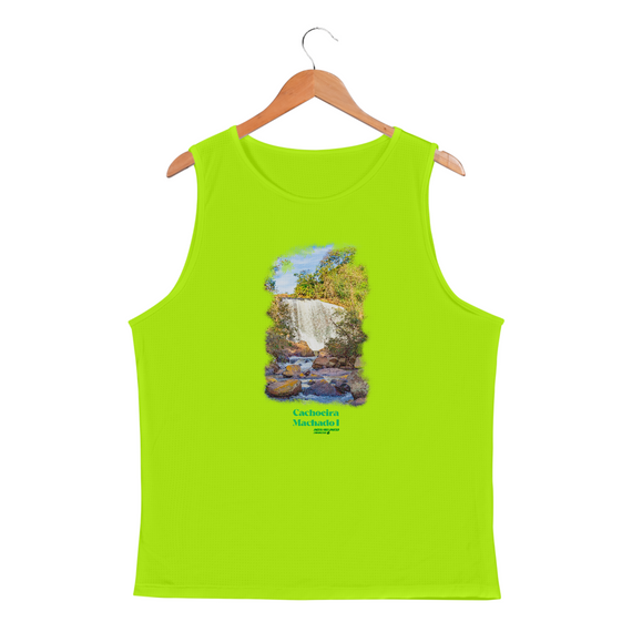 Cachoeira Machado I - Camiseta Regata Masculina Sport Dry Fit UV