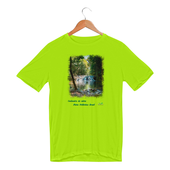 Cachoeira da usina 363 - Camiseta Sport Dry Fit UV masculina