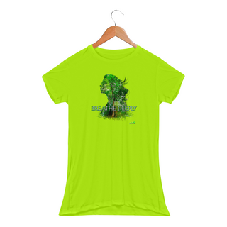 Espirito da floresta 2 - Camiseta Baby Long Sport Dry Fit UV feminina