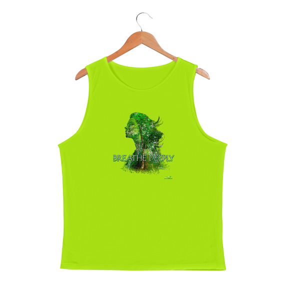 Espirito da floresta 2 - Camiseta Regata Masculina Sport Dry Fit UV