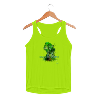 Espirito da floresta 2 - Camiseta Regata Feminina Sport Dry Fit UV