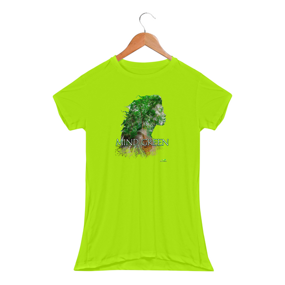 Espirito da floresta 7 - Camiseta Baby Long Sport Dry Fit UV feminina