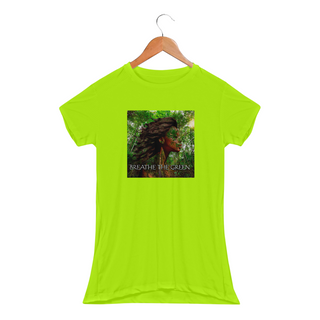 Espirito da floresta 7b - Camiseta Baby Long Sport Dry Fit UV feminina