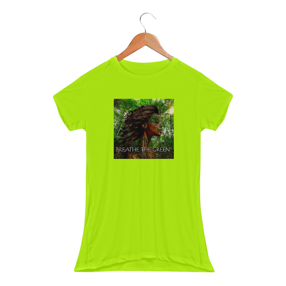 Espirito da floresta 7b - Camiseta Baby Long Sport Dry Fit UV feminina
