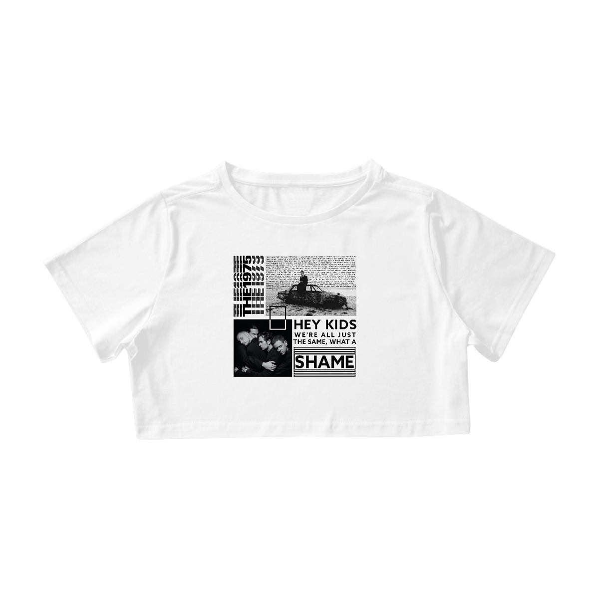 Nome do produto: Camiseta Cropped The 1975 - Paris