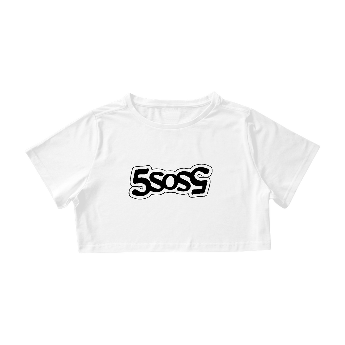 Nome do produto: Camiseta Cropped 5SOS - 5SOS5