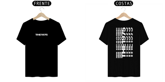 Camiseta The 1975 - Logo Preta