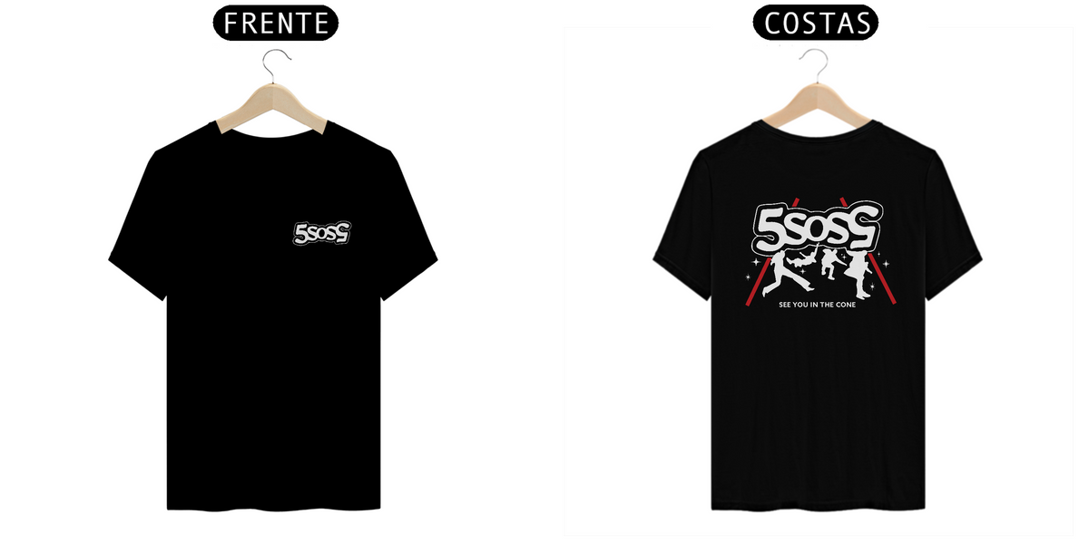 Nome do produto: Camiseta 5SOS - 5SOS5