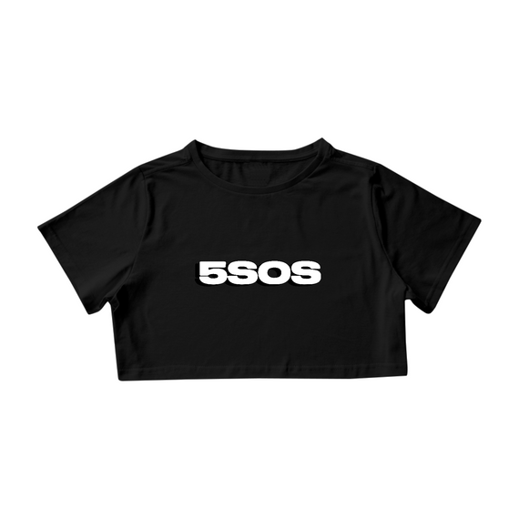 Camiseta Cropped 5SOS - CALM