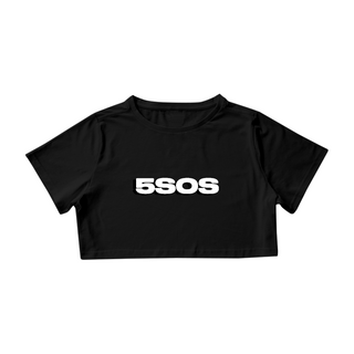 Camiseta Cropped 5SOS - CALM