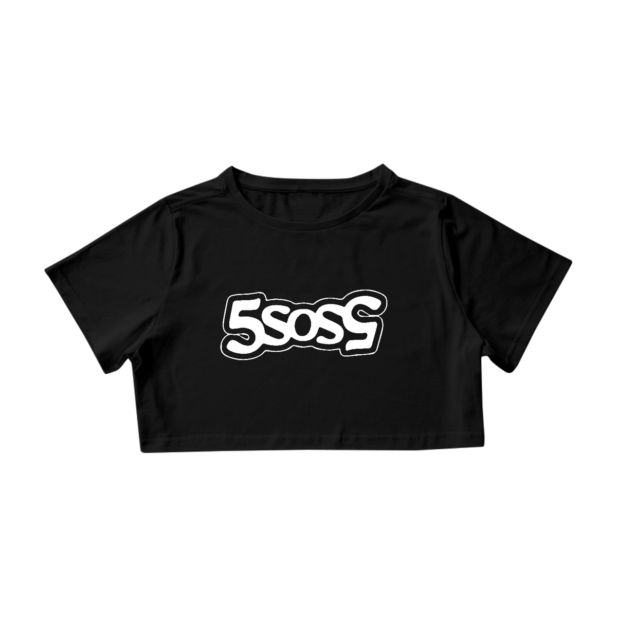 Nome do produto: Camiseta Cropped 5SOS - 5SOS5