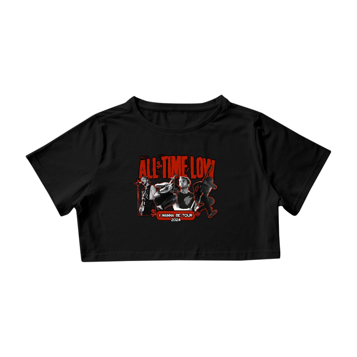 Nome do produto: Camiseta Cropped All Time Low - IWBT 2024