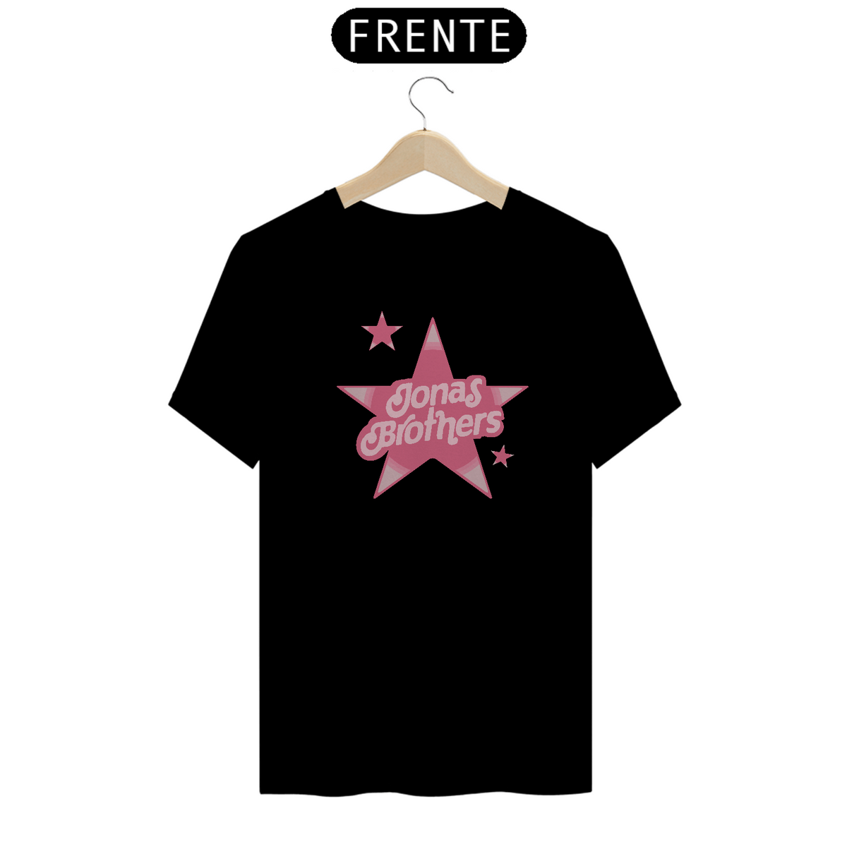 Nome do produto: Camiseta Jonas Brothers - Estrela 02