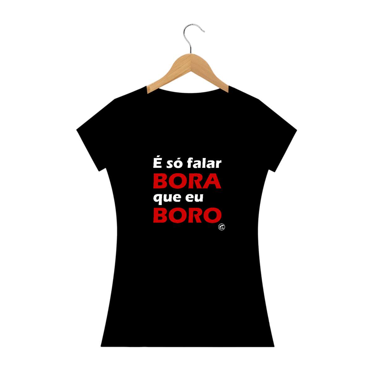 Nome do produto: Camiseta de Boteco É só falar Bora que eu Boro