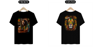 Camiseta de Boteco Bob Marley - Frente e Costas
