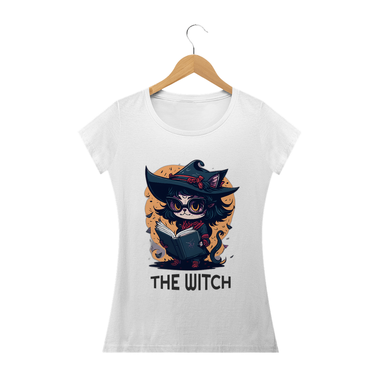 Nome do produto: BABY LOOK CAT WITCH