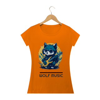 Nome do produtoBABY LOOK WOLF MUSIC