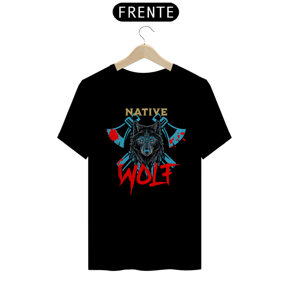 Nome do produto: Camisa Native Wolf