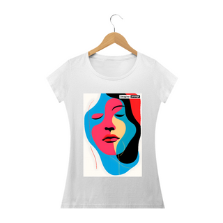 Camiseta Minimalista com Arte Digital  - #Autenticidade 0004