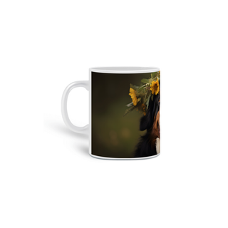 Nome do produtoTítulo: Caneca Bernese com Arte Digital - #Autenticidade 0003