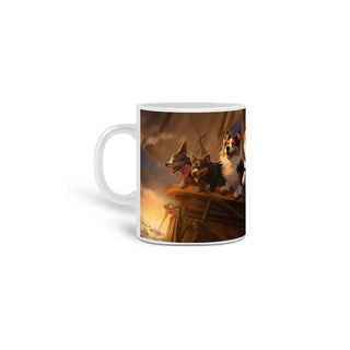 Nome do produtoCaneca Pastor de Shetland com Arte Digital - #Autenticidade 0006