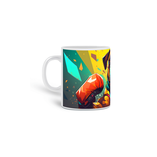 Nome do produtoCaneca Boxer com Arte Digital - #Autenticidade 0004