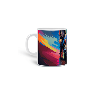 Nome do produtoCaneca Pastor Alemão com Arte Digital - #Autenticidade 0003