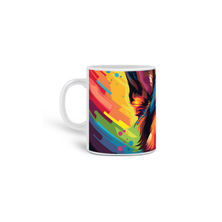 Nome do produtoCaneca Pastor Alemão com Arte Digital - #Autenticidade 0017