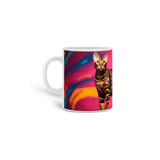 Nome do produtoCaneca Gato Bengal com Arte Digital - #Autenticidade 0002