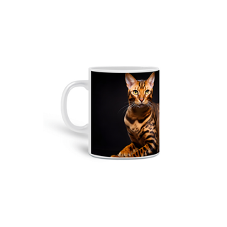 Nome do produtoCaneca Gato Bengal com Arte Digital - #Autenticidade 0003