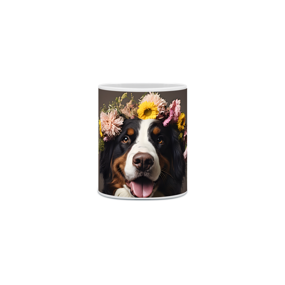 Título: Caneca Bernese com Arte Digital - #Autenticidade 0001