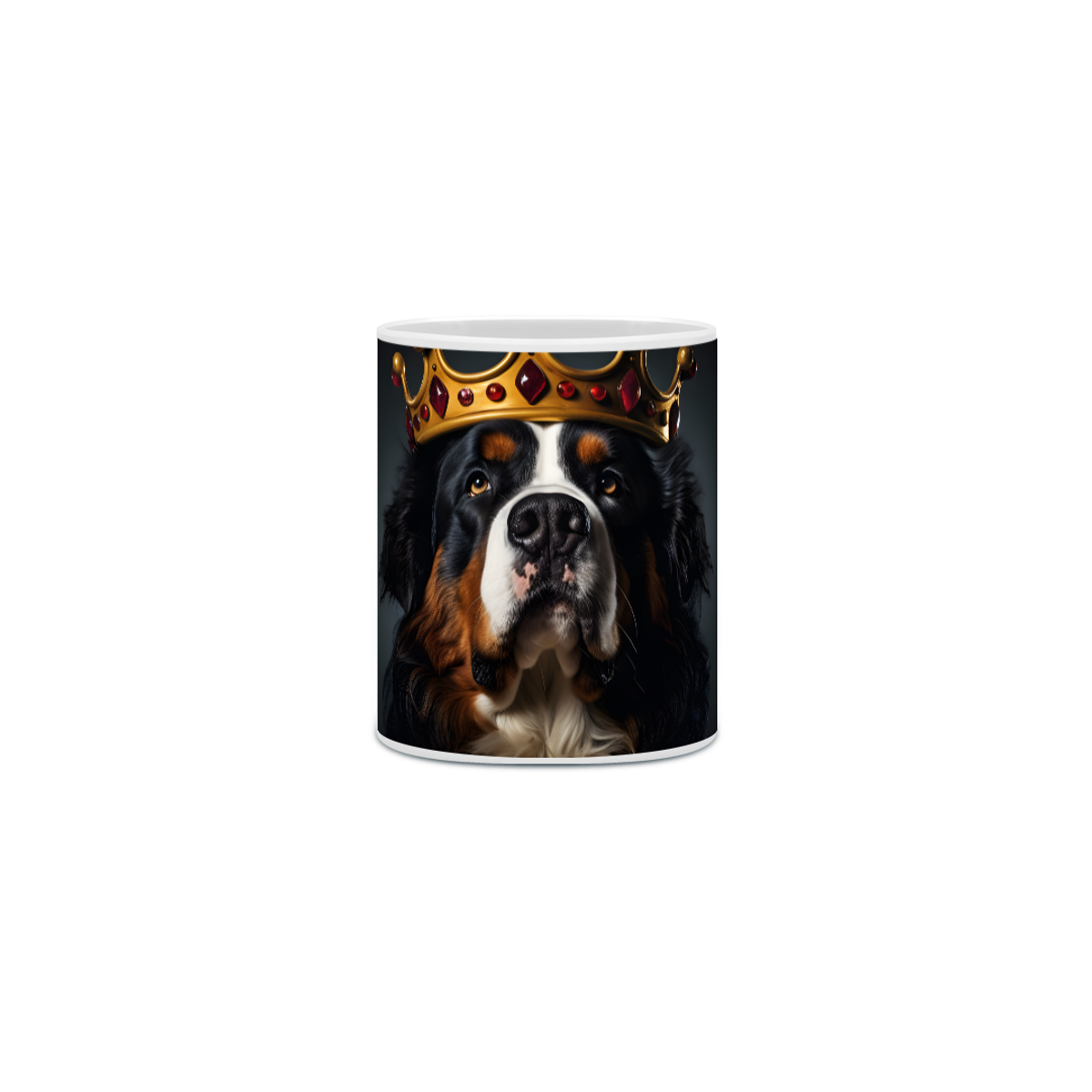 Nome do produto: Caneca Bernese com Arte Digital - #Autenticidade 0005