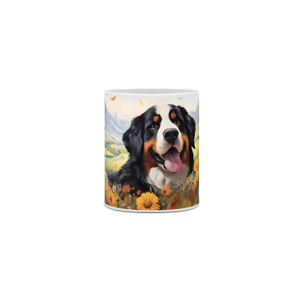 Nome do produto: Caneca Bernese com Arte Digital - #Autenticidade 0008